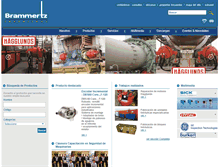 Tablet Screenshot of brammertz.com